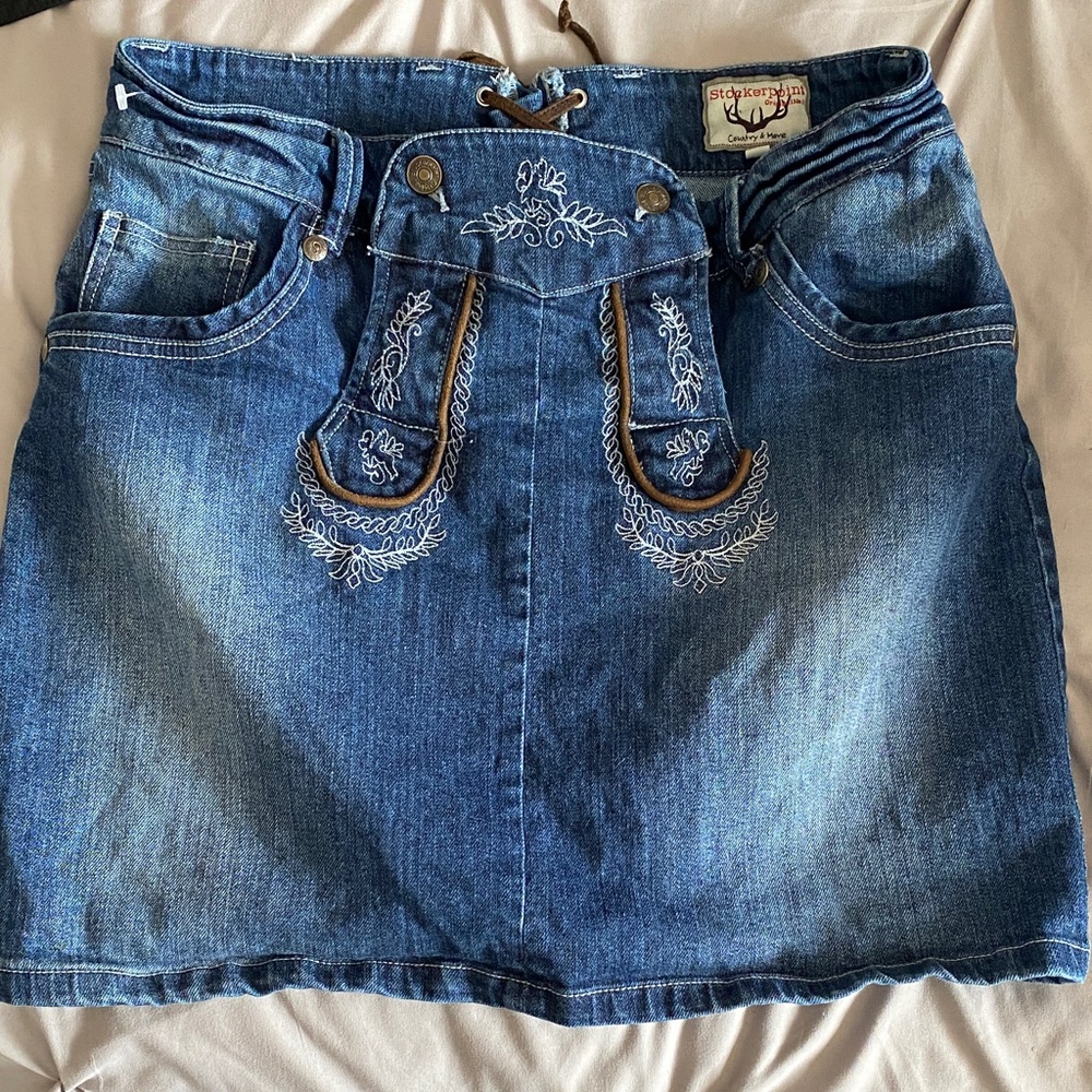 Stockerpoint Original Country & Move Denim Skirt